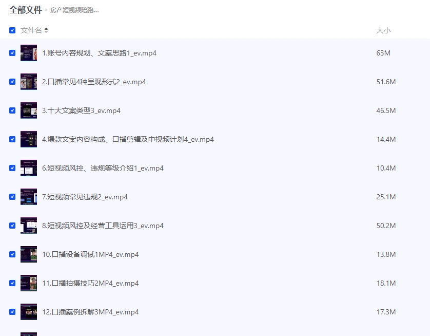 房产短视频陪跑课：打造房产个人IP与账号获客插图