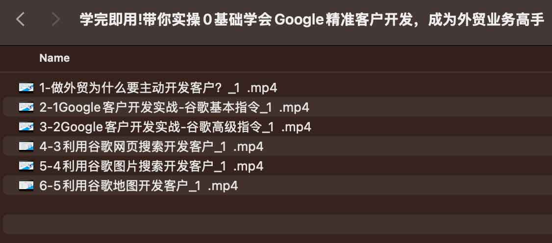 学完即用! 0基础学会Google精准客户开发课程插图