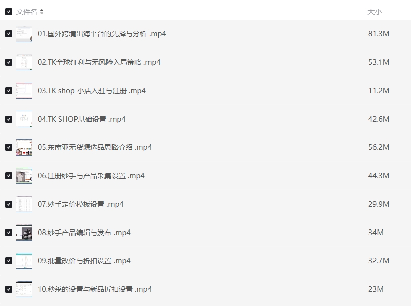 TikTokShop跨境电商0-1实战课程插图 TikTokShop跨境电商0-1实战课程插图