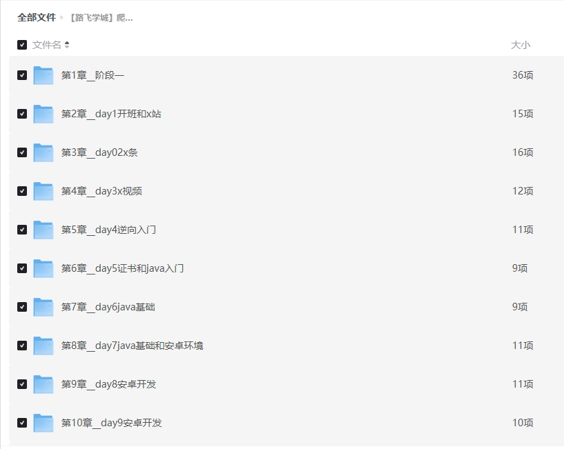 路飞学城在线课程:爬虫开发+ APP逆向超级大神班-04期插图 路飞学城在线课程:爬虫开发+ APP逆向超级大神班-04期插图