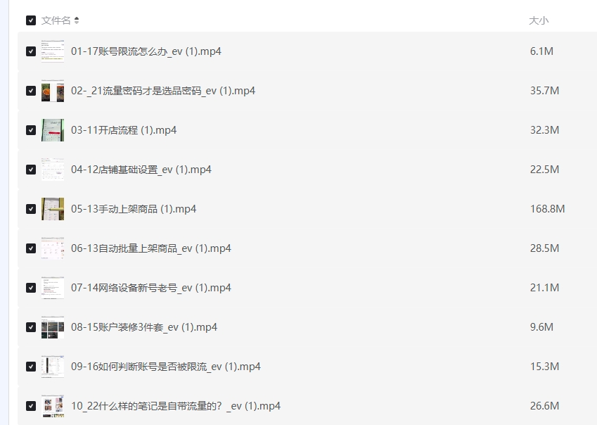 小红书电商陪跑正价课程插图 小红书电商陪跑正价课程插图