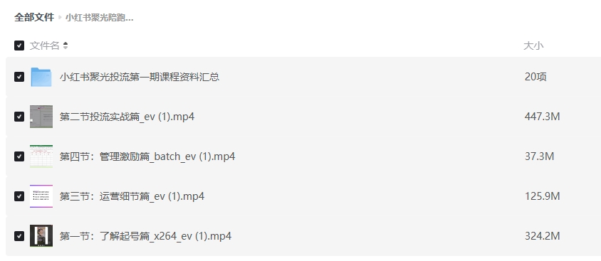 小红书聚光陪跑第一期课程插图 小红书聚光陪跑第一期课程插图