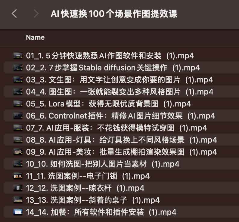 AI快速换100个场景作图提效课程插图 AI快速换100个场景作图提效课程插图
