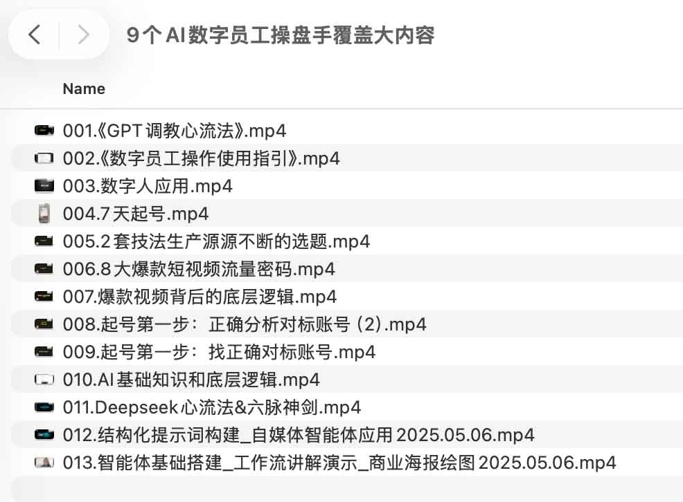 9个AI数字员工操盘手覆盖大内容课程插图 9个AI数字员工操盘手覆盖大内容课程插图