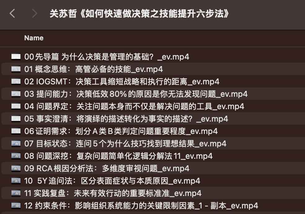 关苏哲《如何快速做决策之技能提升六步法》插图 关苏哲《如何快速做决策之技能提升六步法》插图