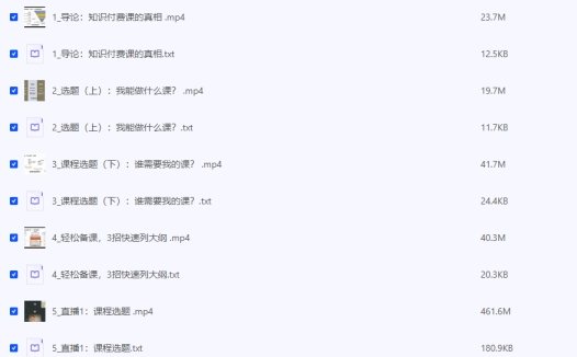 知识付费课程设计训练营，手把手打造爆款课程