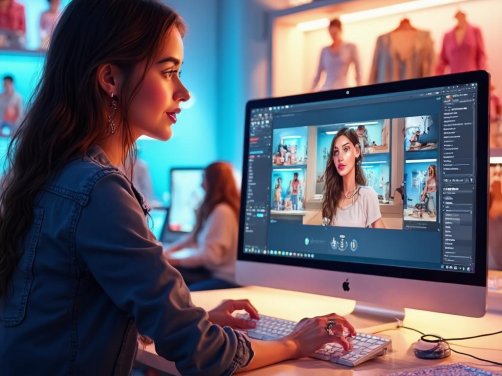 AI绘画虚拟模特电商图0到精通课程