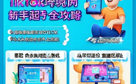 TikTok跨境电商新手起号与运营全攻略课程