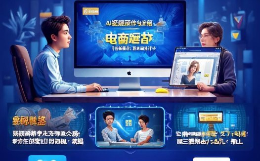 AI 短视频创作与电商运营秘籍课程