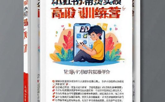 小红书带货实操高阶训练营课程,让每个人都可以轻松学会