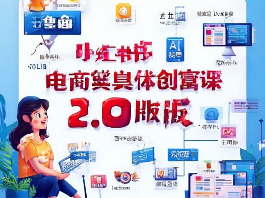 小红书电商自媒体创富课2.0版
