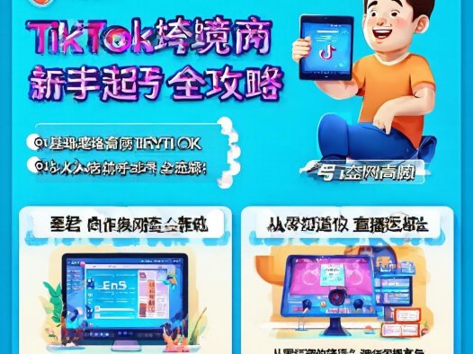 TikTok跨境电商新手起号与运营全攻略课程